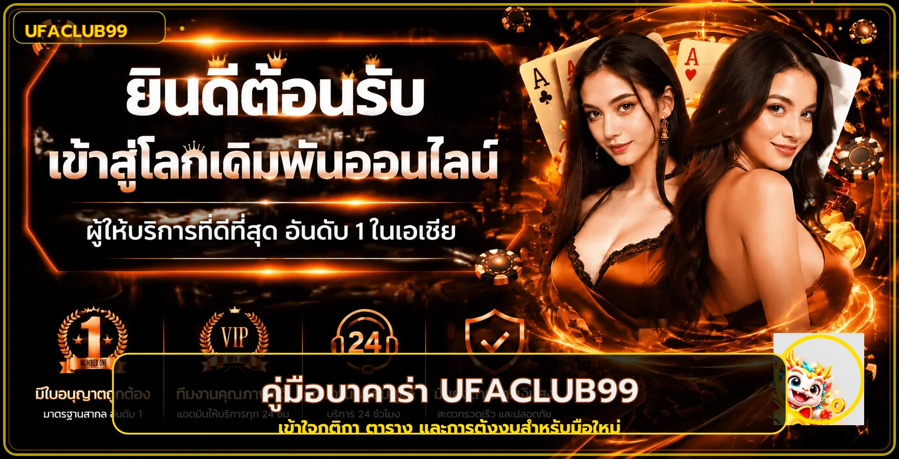 UFACLUB99 บาคาร่าออนไลน์ คู่มือมือใหม่อ่านจบเข้าใจ